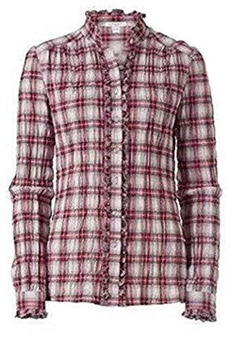 Check blouse - , by