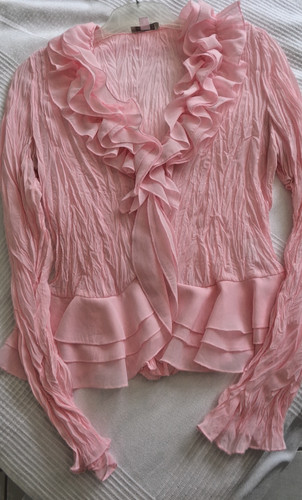 Damen sommer bluse apart rosa - sommer,