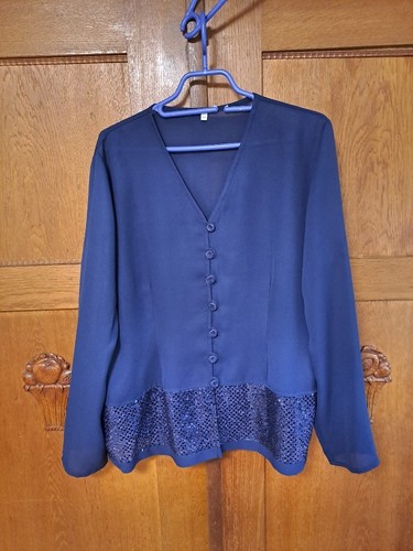 Aparte glitzer bluse in - glitzer,