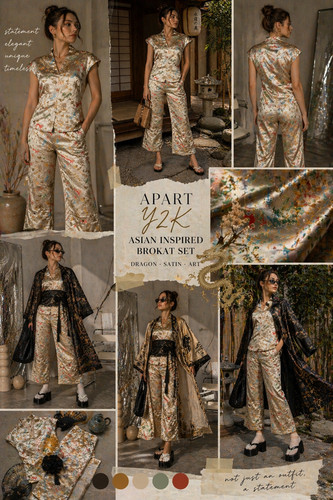 Apart y2k trouser suit - trouser,