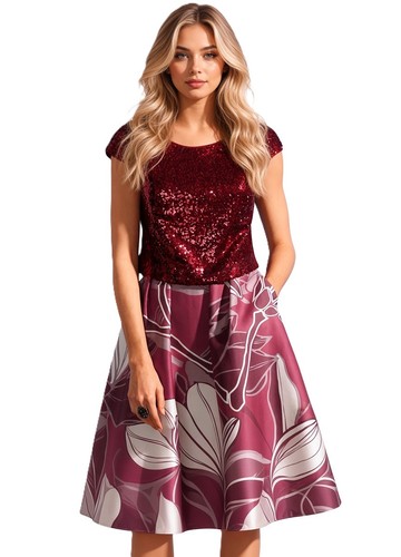 Apart sequin evening shirt top - apart,